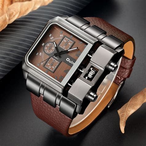 mens strap watches|affordable leather watch for men.